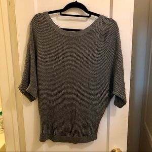 Express Gray Silver Sweater